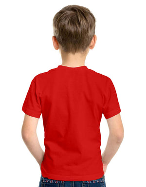 Promotion Red Kid T-shirt Use Horse