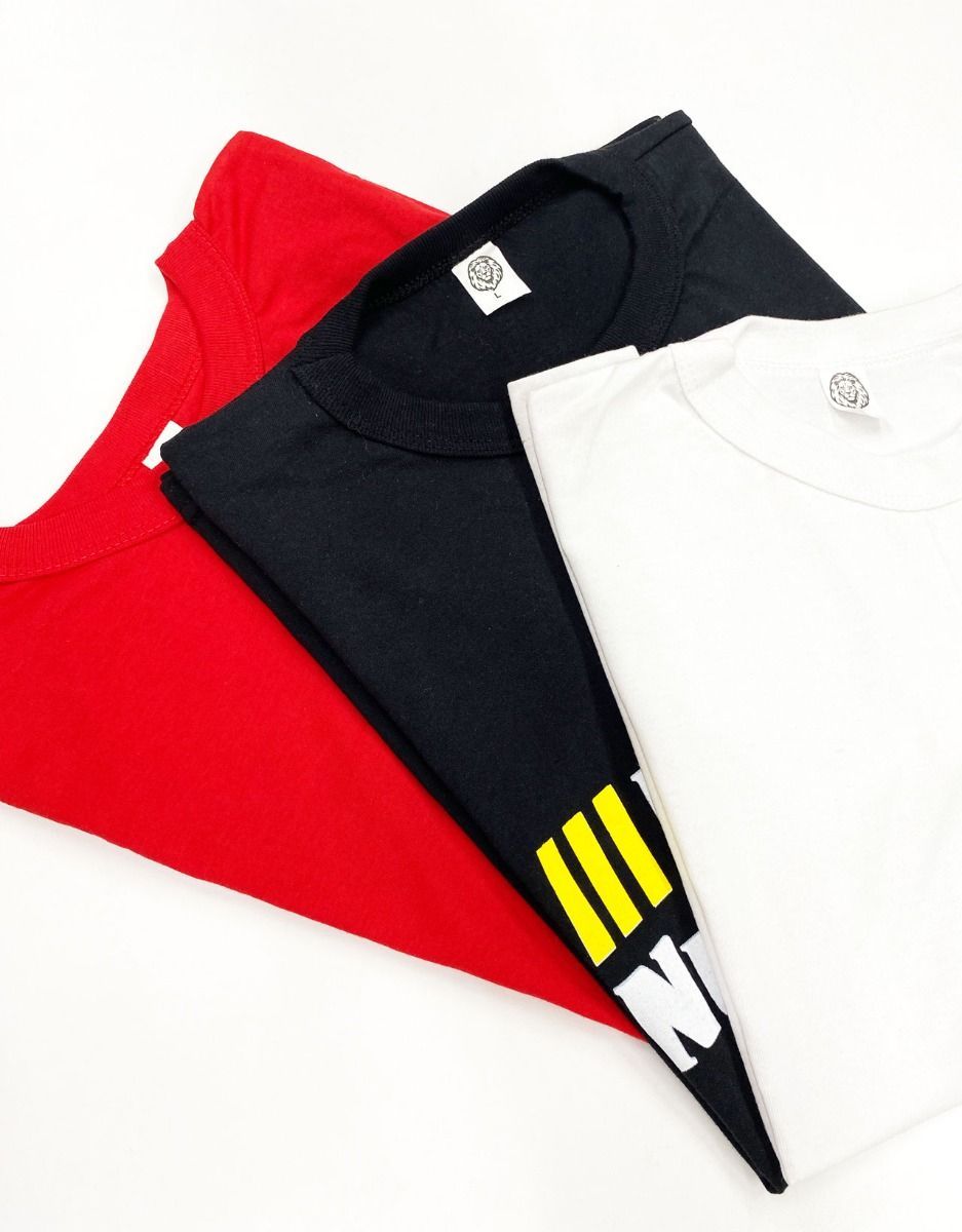 Moon Star Printed Red Kid T-Shirt - 1000 - Single Color Printing