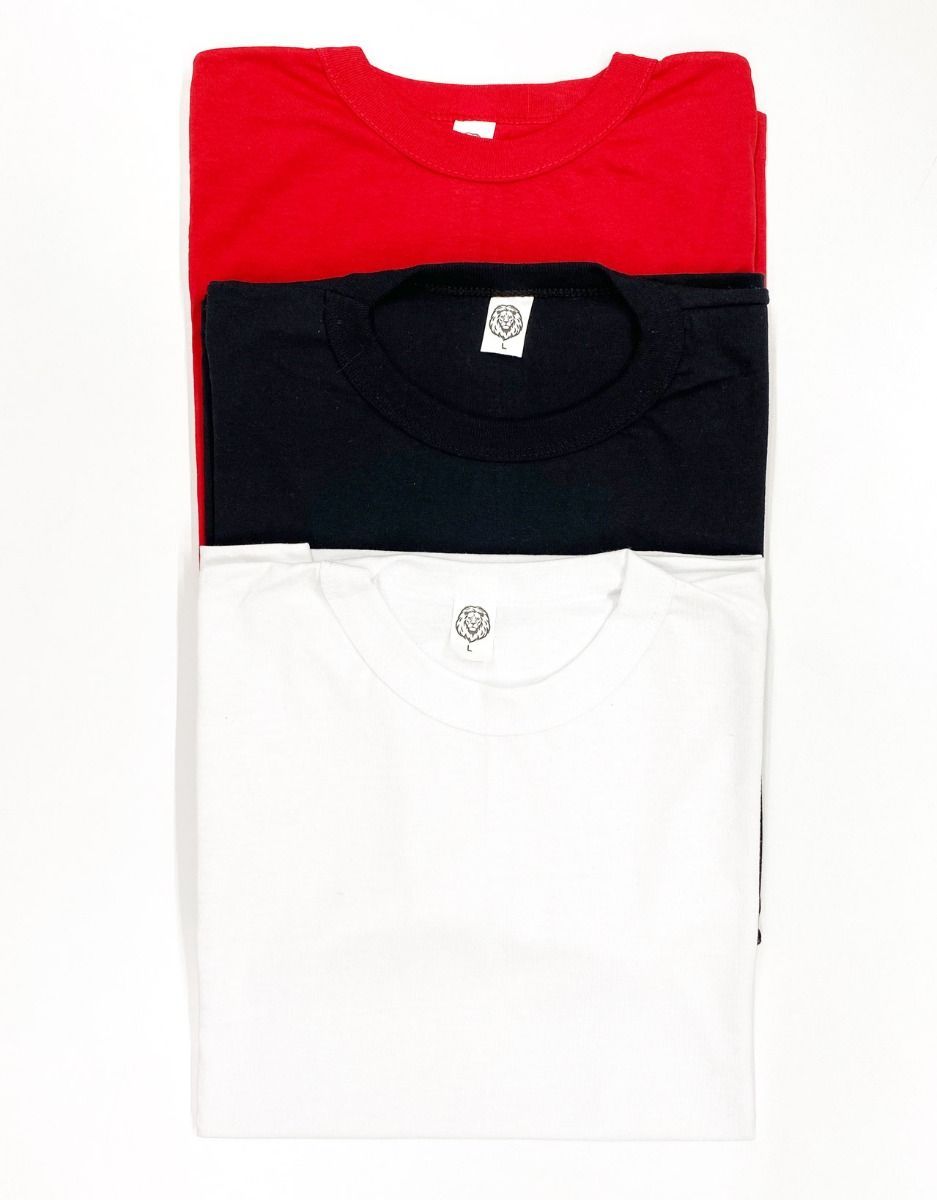 Moon Star Printed Red Kid T-Shirt - 1000 - Single Color Printing