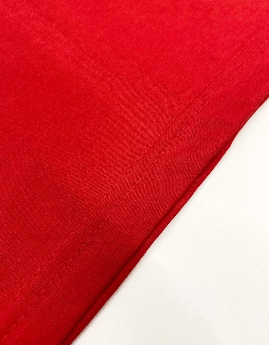 Moon Star Printed Red Kid T-Shirt - 1000 - Single Color Printing