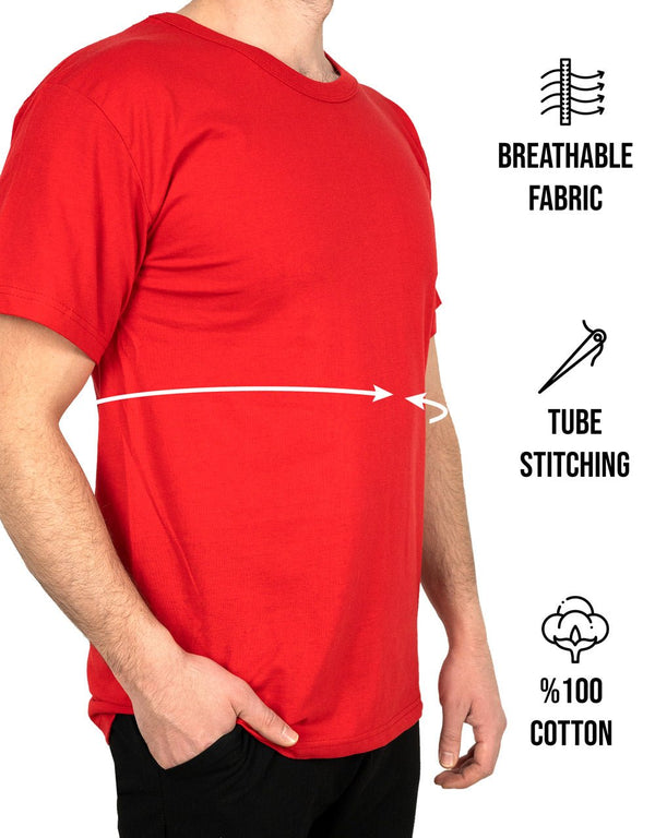 Promotional T-shirt Red - Pamusan.com