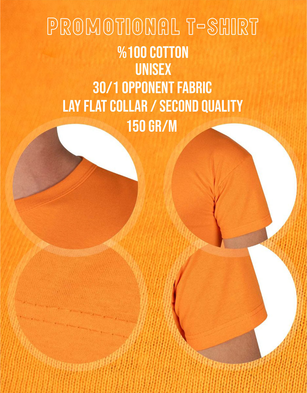 Promotional T-shirt Orange