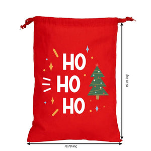 Red Cotton New Year Gift Pouch – Cute Cat Design with Drawstring - Pamusan.com