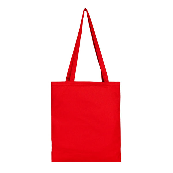 Red Cotton Tote Bag – 8 oz, Durable, Reusable & Eco - Friendly - Pamusan.com