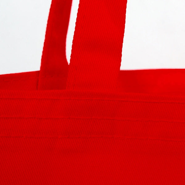 Red Cotton Tote Bag – 8 oz, Durable, Reusable & Eco - Friendly - Pamusan.com