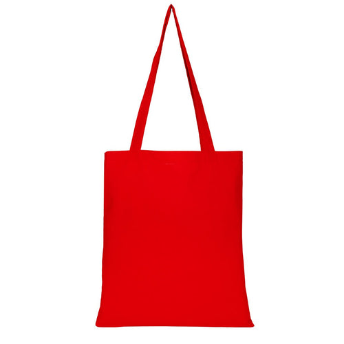 Red Raw Cotton Diaper Bag – 14x16 inch, Durable & Reusable Bags - Pamusan.com