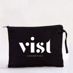 Clutch Bag - Black 8"W x 6"H-21x15 cm (customized)