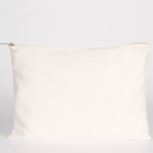 Sublimation Printed Laminated Cotton Clutch Pouch – 12" × 8" (30 × 21 cm) - Pamusan.com