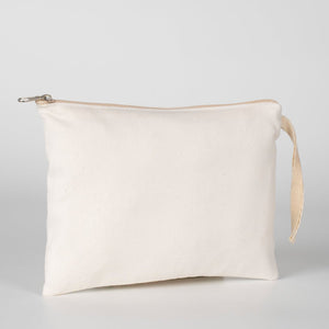 Sublimation Printed Laminated Cotton Clutch Pouch – 8" × 6" (21 ×15 cm) - Pamusan.com