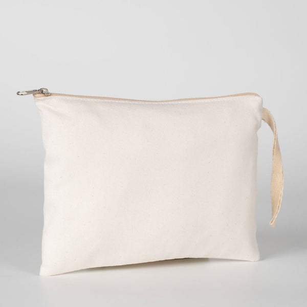 Sublimation Printed Laminated Cotton Clutch Pouch – 8" × 6" (21 ×15 cm) - Pamusan.com