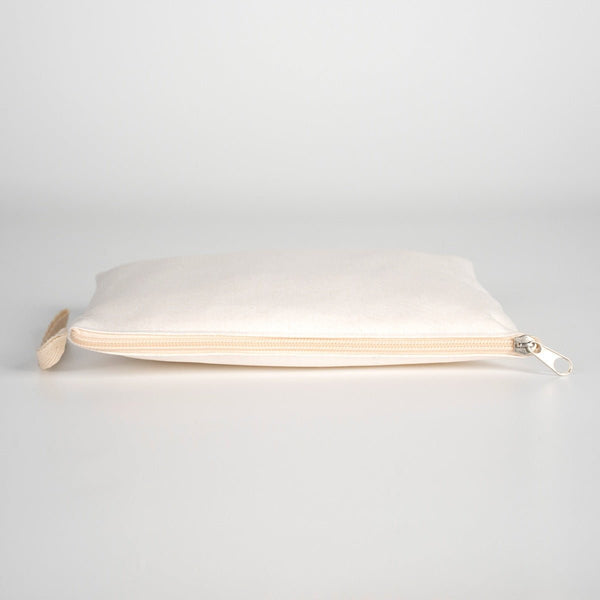 Sublimation Printed Laminated Cotton Clutch Pouch – 8" × 6" (21 ×15 cm) - Pamusan.com