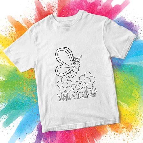 T-shirt Painting - Butterfly - Pamusan.com