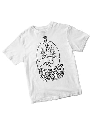 T-shirt Painting - Organs - Pamusan.com