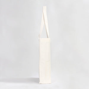 Blank Canvas Tote Bags – 16"W x 14"H x 5"L Reusable Cotton Tote