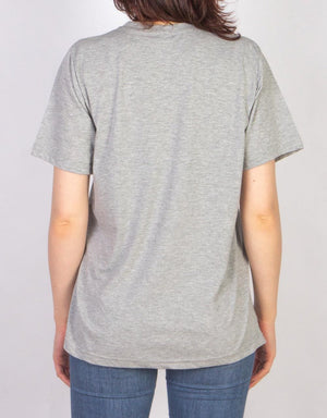 Basic T-shirt Gray-Print