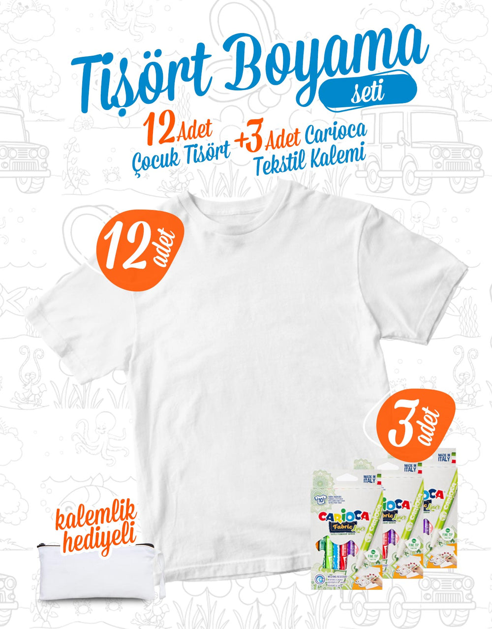 T-shirt Painting Class Set