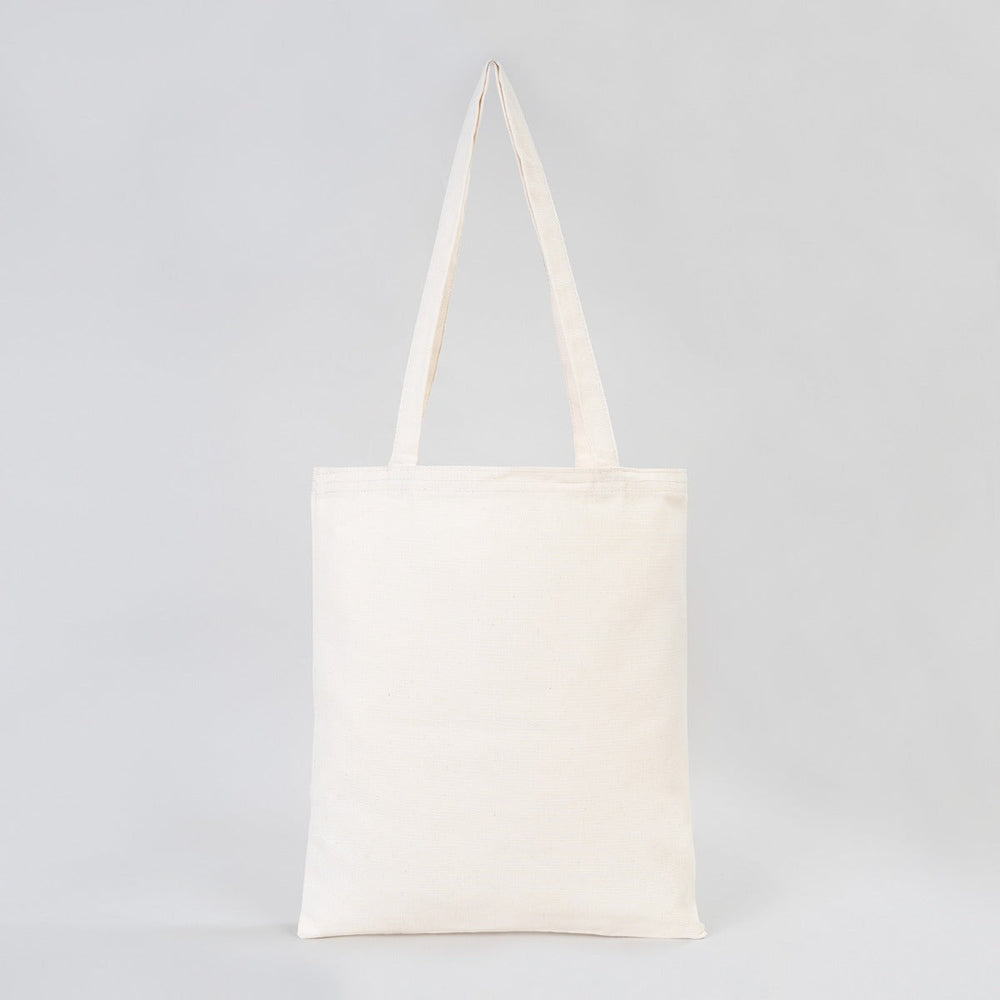 Canvas Tote Bag – Natural Color 14"x16 " İnches - Reusable Cotton Tote Bulk Wholesale
