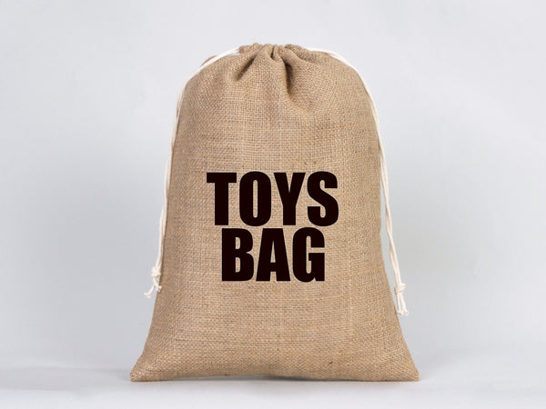 12x16 Coffee Burlap Tote Bags - Natural Jute Drawstring Gift Bags - Pamusan.com