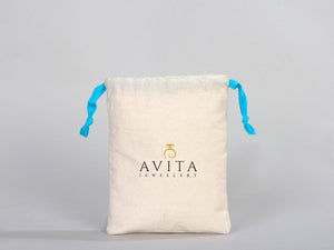 Turquoise Drawstring Custom Muslin Bags 6"W x 8"H (15 cm x 20 cm) Organic Cotton Pouch Bag, Bridal Shower Bag, Favor Bag, Drawstring Pouches - Pamusan.com
