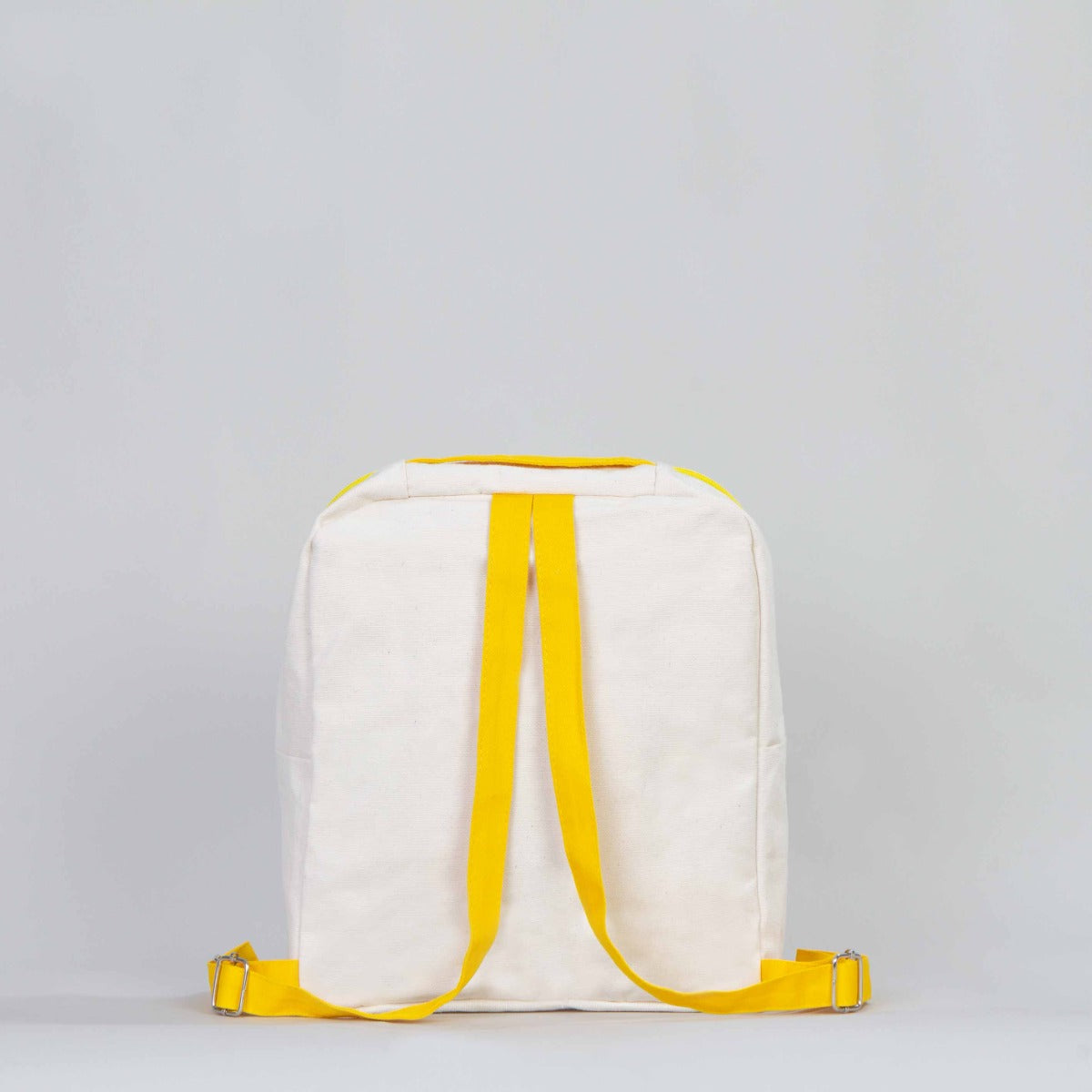 VIP Canvas Backpack 10"W x 13"H x 4"L (25 cm x 32 cm x 10 cm) - Yellow (Customize)