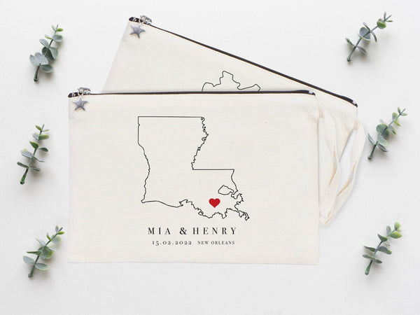 Wedding Clutch, 10"W x 7"H France Custom Wedding Clutch Bag, Italy Bridesmaid Gift, Personalized Wedding - Pamusan.com