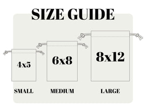 Welcome to the Wedding – Custom Drawstring Pouches for Bridal Party & Bridesmaids - Pamusan.com