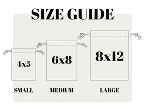 Welcome to the Wedding Pouches, Custom Bridal Party Drawstring Bags – Bridesmaid Cotton Favor Sacks - Pamusan.com