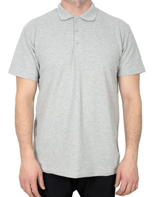 Wholesale Polo Collar T-Shirt Gray Color - Pamusan.com