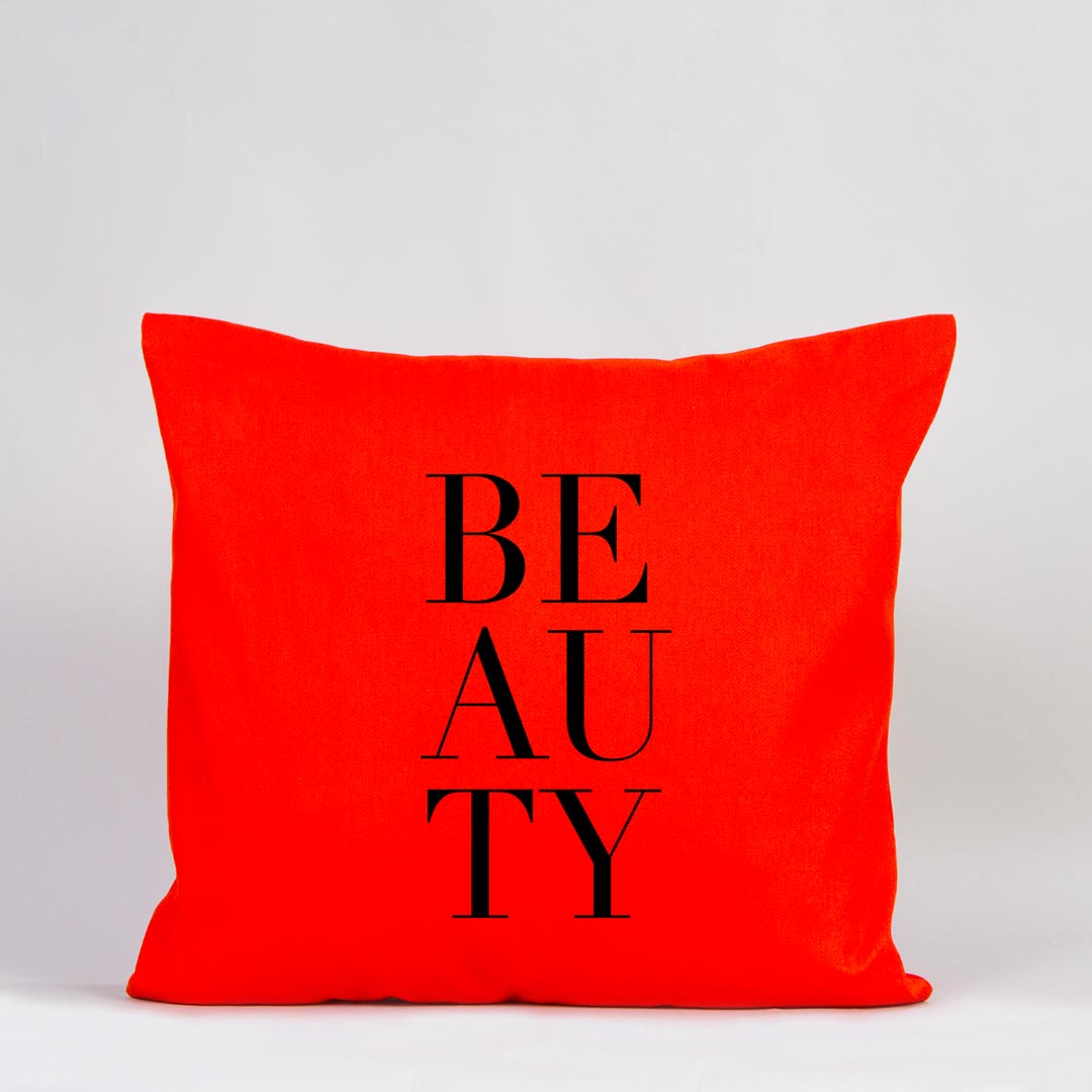 Pillow Cases 17" W x 17" H (43cm x 43 cm) -  Orange (Customize)