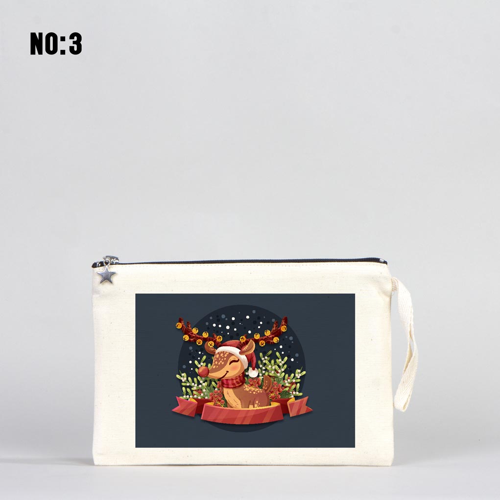 'New Year's Eve' Printed Clutch Handbag