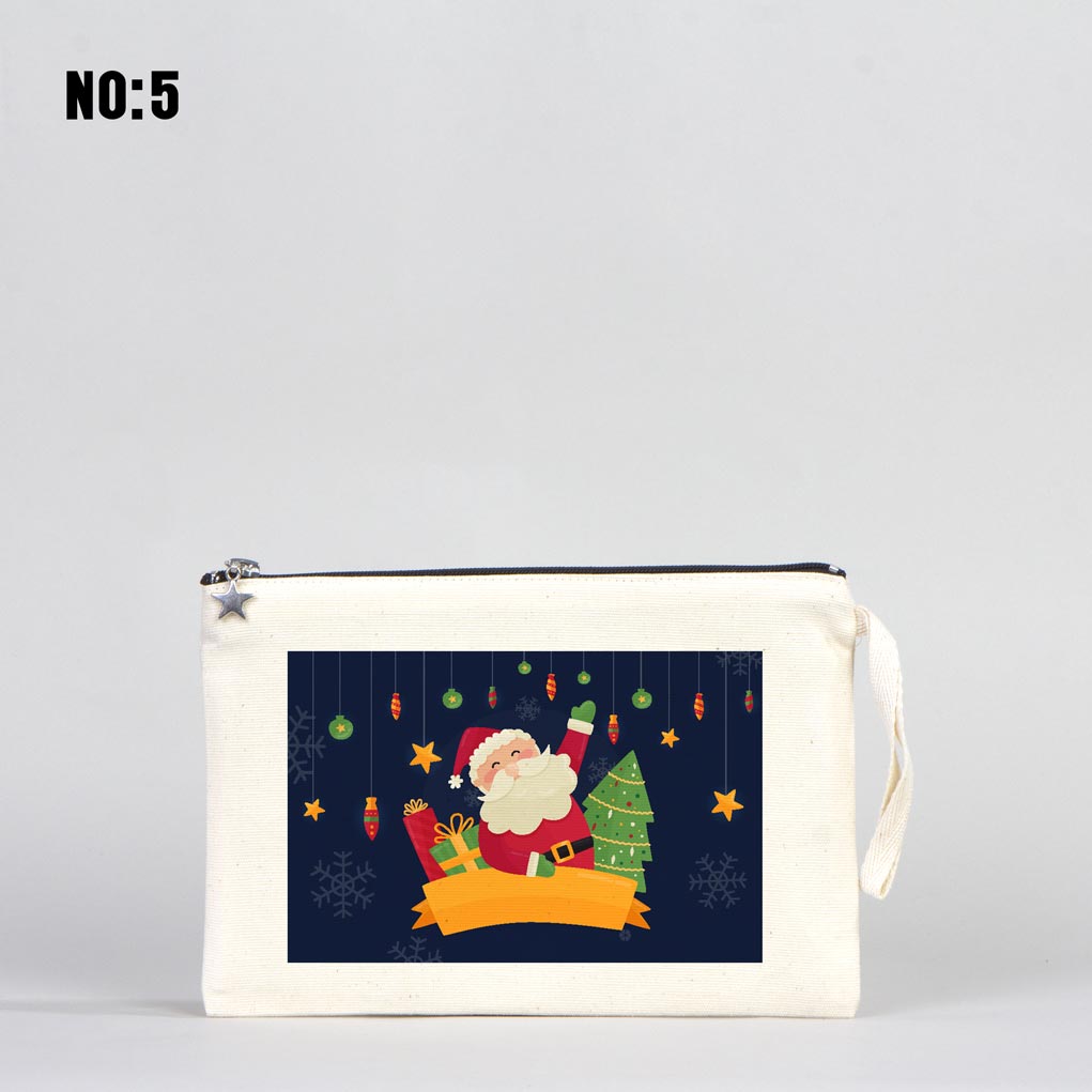 'New Year's Eve' Printed Clutch Handbag