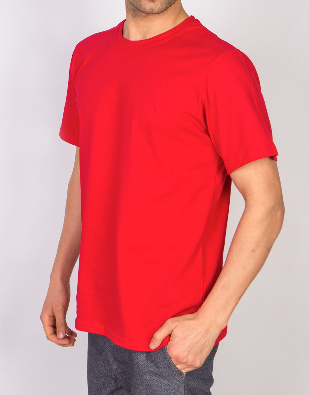 Basic T-shirt Red Color 1.0 Quality