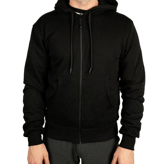 Sweatshirt with Hoodies and Zippers - 3 Thread, Non-Chardonnay