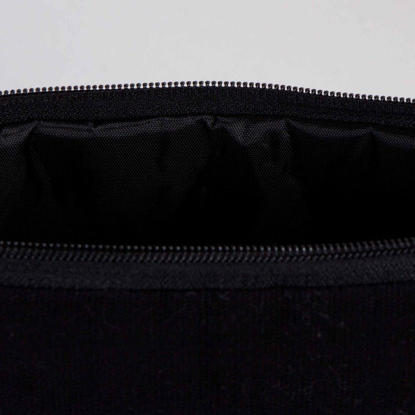 Zippered Clutch Bag – Black – 10" × 7" (25 × 18 cm) - 10 oz - Pamusan.com