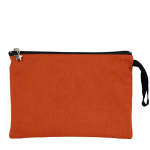 Zippered Clutch Bag – Ceramic – 10" × 7" (25 × 18 cm) - 10 oz - Pamusan.com