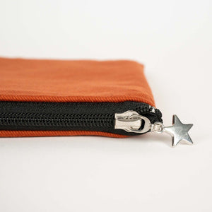 Zippered Clutch Bag – Ceramic – 10" × 7" (25 × 18 cm) - 10 oz - Pamusan.com