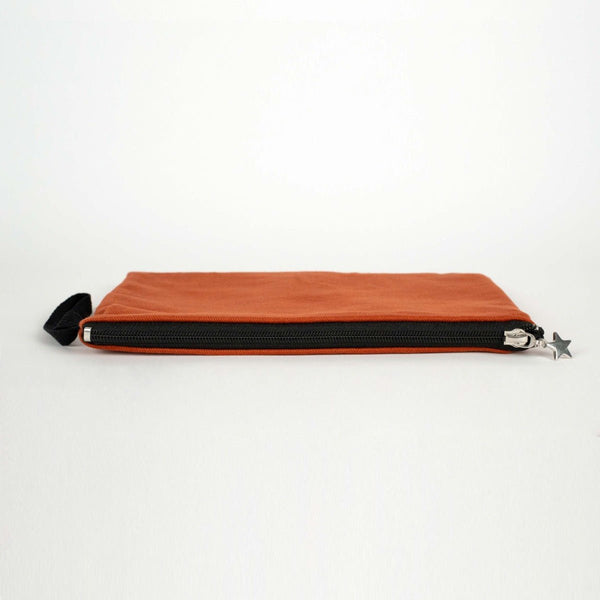 Zippered Clutch Bag – Ceramic – 10" × 7" (25 × 18 cm) - 10 oz - Pamusan.com