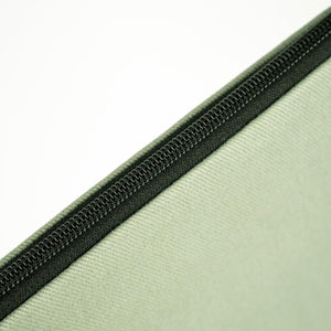 Zippered Clutch Bag – Mint Green – 10" × 7" (25 × 18 cm) - 10 oz - Pamusan.com