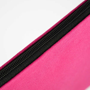 Zippered Clutch Bag – Pink – 10" × 7" (25 × 18 cm) - 10 oz - Pamusan.com