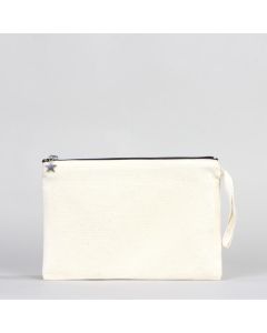 Clutch Canvas Bag Lined - 25x18 