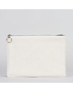 White Ipad Portfolio Lined Bag - 30x21 cm 