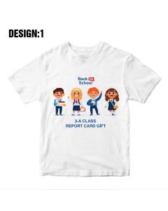 Report Card Day Printed - Kids T-Shirt (Customize)