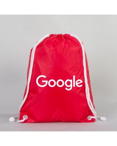 Imperteks Promotional Red Drawstring Backpack - Google