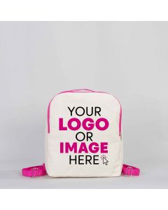 VIP Canvas Backpack - Fuchsia (Customize)