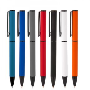 1023-T METAL BALLPOINT PEN WITH RUBBER BODY