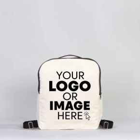 Black Handle VIP Canvas Backpack (Customize)