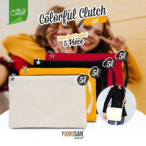 Clutch Bag Set - Colorful