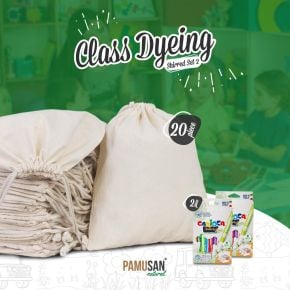 Drawstring Backpacks & In-class Dyeing Set - 2