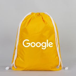 Imperteks Promotional Yellow Drawstring Backpack - Google